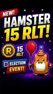 New RollerCoin Hamster for 15 RLT. How to get it so cheap