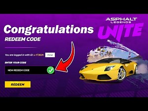 ASPHALT LEGENDS UNITE CODES 🆓🎁 LIMITED TIME REDEEM CODE ASPHALT 9