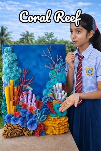 Coral Reef and Winter Life Project for School | Kids Planet