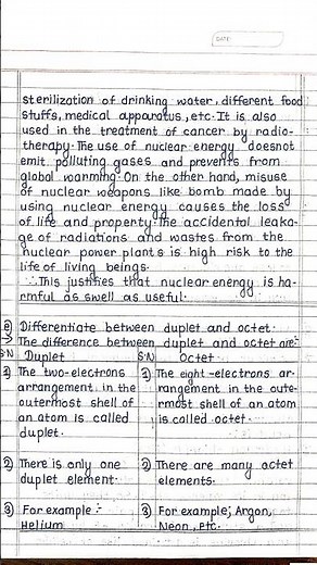 Class 9/Science Chapter-14 Atomic Structure#notes #chapter14 #science #class9 #atomic#structure#uni