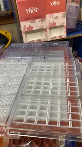 165K views · 3.3K reactions | ✨ Professional Acrylic Chocolate Bar & Truffle Mold – Perfect Finish Every Time!  #ChocolateMold #AcrylicMold #TruffleMold #ChocolateBars #ProfessionalBakers #PastryTools #ChocolateArt #BakingSupplies #ViralBakingTools #BakerEssentials #DessertDecor #ChocolatierTools | Bakers Supplies | Facebook