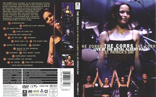 可儿家族合唱团 The Corrs - Live at the royal Albert Hall 1998