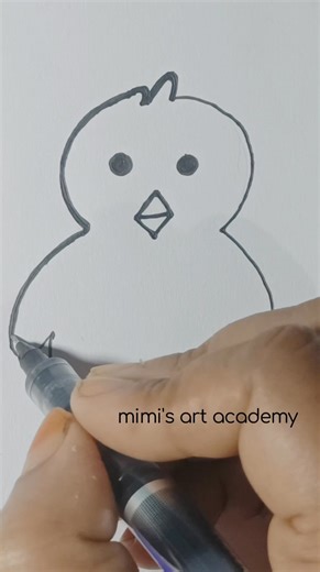 easy line art bird step by step #lineart #easydrawing #birdlife #drawing #drawingtutorialsonline #artist #fbviralpost2025シ #linework #artificialintelligence #foryoupagereels #mimilife #mimisamvlog_challenge #miamiart | Mimi's Art Academy | Facebook