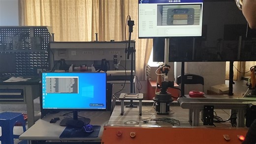 mirobot机械臂上下料流水线