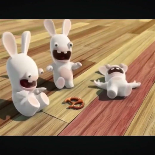 Rabbids Laughing At Nothing!