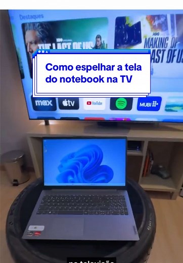 Conectando Notebook à TV sem Fios de Forma Simples