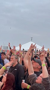 Block party night two starting off strong with SALIVA 💥☠️🤘 | Ohio Bike Week