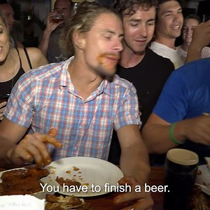Hailey Winslow is down in Port Douglas and takes on a couple of aussie challenges! Cane toad racing and hot wing eating! 🍗 🐸 Would you take on the challenge? | Untamed