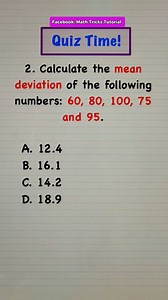 Math Tricks Tutorial: Quiz Time Part 2 | Math Tricks Tutorial