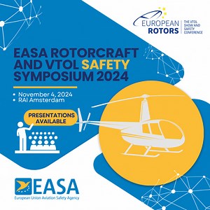 We’re pleased to announce that presentations from the #EASA Rotorcraft and VTOL Safety Symposium 2024 are now available on our website. Access valuable insights and discussions shared by our expert speakers! Visit and explore the full library here 👉 https://www.easa.europa.eu/en/newsroom-and-events/events/easa-rotorcraft-and-vtol-safety-symposium-2024 Thank you to all our attendees and presenters for making this event a success! | EASA - European Union Aviation Safety Agency