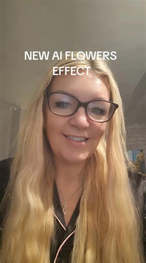 NEW AI FLOWERS EFFECT #Flowers #Neweffect #Newtrend
