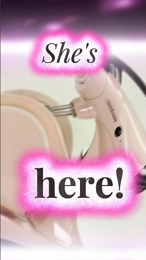 The Queen has Arrived! #vintagekitchen #sunbeam #mixmaster #menwearpink #kitchen