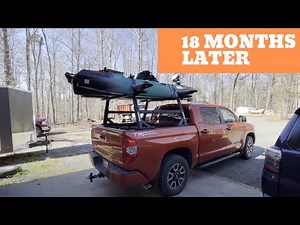 Yakima Overhaul + Yakima Topwater + Decked | Ultimate Kayak Fishing Truck Bed Setup 18 Months Later
