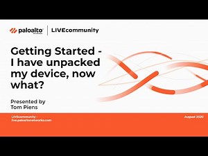 Getting Started Unpacking firewall, now what?