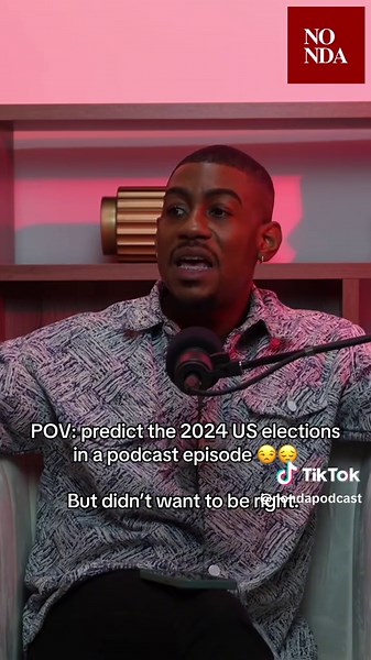 Beyonce said it. Black women in America? Sigh. POV: when you accurately predict the 2024 US elections in a podcast episode 😒🇺🇸😔 #nondapodcast #uselection #2024election #podcastclips