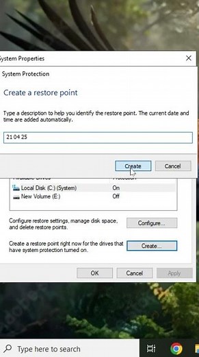 Step by Step to Create Windows 10 Restore Point on Laptop | Create System Restore Point