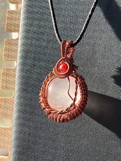 Copper Wire Pendant - Etsy
