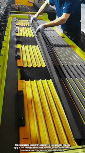 Best Innovation Acoustic Panel Assembly Machine: How to Align Sound Panels Precisely