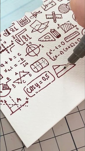 Thiệp Theo Môn Học - Môn Toán | Happy Hidari