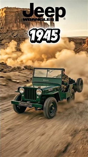 Jeep Wrangler Evolution (1945–2024)