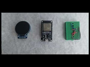 Animated GIF using ESP32 and GC9A01 1.28 inch TFT display