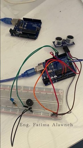 مشروع إنذار باستخدام الأردوينو: تشغيل ضوء وصوت عند الاقتراب Arduino Alarm Project LED and Buzzer