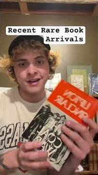 Recent Arrivals #bookseller #booktube #rarebooks