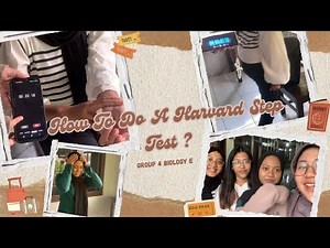 how to do a harvard step test?🏃🏻‍♀️