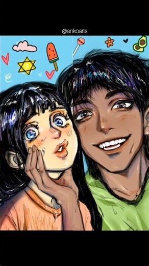 couple speedpaint #art #digitalart #drawing #viral #speedpaint #fyp #goldenbrown #trending #explore