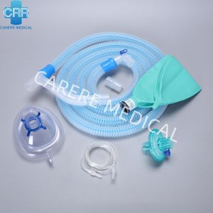 [Hot Item] 2023 New Medical Products Factory Price Disposable Anesthesia Ventilator Breathing Circuit with Duo Limb Tube EVA Tubing Medical Coaxial Circuit