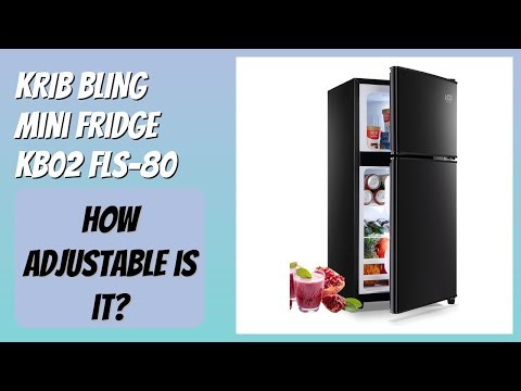 REVIEW (2026): KRIB BLING Mini Fridge KB02 FLS-80. Features