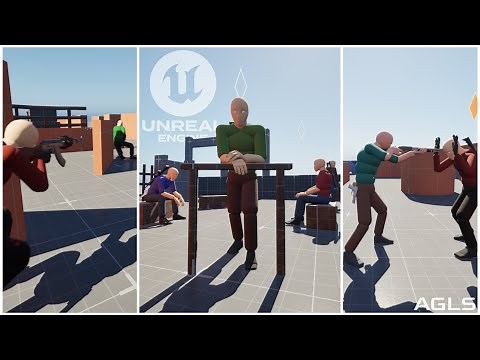 UE5.6 - AGLSv1.6 New Complex AI Controller (Detailed Demonstration) | Download