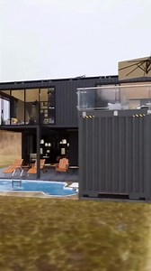78K views · 1.9K reactions | Check out this latest design by  Download Multiple Container Home Plans included in the E-book✅ Container Home Guide + Plans [LINK IN BIO | Shipping Container Homes | Facebook