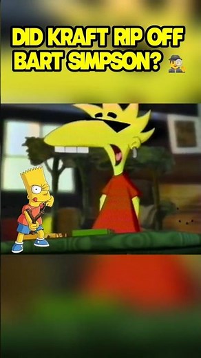 This 1998 Kraft Ad Completely Copied Bart Simpson! 😭