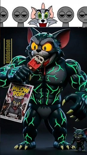 Sprunki OC Tom I Action Figure - muscular bodybuilder physique #sprunki #animation