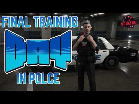 Live | Last training day as Police | Redline RP