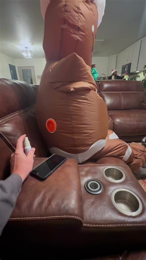 Inflatable costume farting prank 😂#copsoftiktok #prank #funny #viral #fart