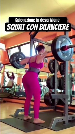 Squat con bilanciere