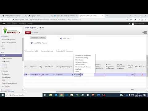HWSETA WSP & ATR TUTORIAL VIDEO