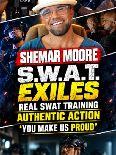 SHEMAR MOORE reveals how real SWAT training with LAPD, San Diego PD and SEAL Team 6 helped bring authentic action to S.W.A.T. EXILES. #ShemarMoore #SWATExiles #SWAT #HONDO #TV