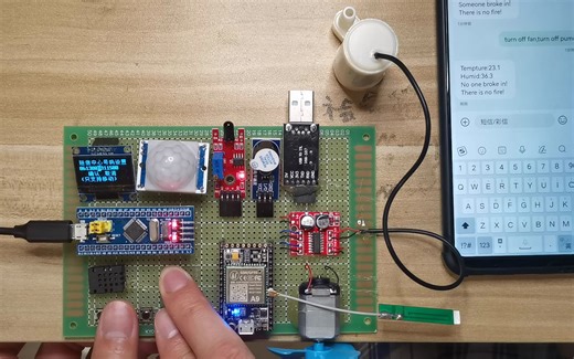 基于stm32的仓库报警系统设计