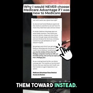 Why i would NEVER choose Medicare Advantage if I was new to Medicare | The Pocket Protector
