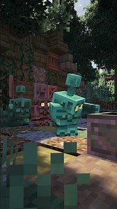 Copper Golems live in our abandoned railway shack! #minecraft