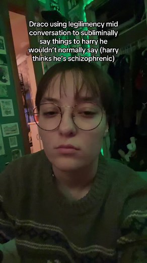 Draco's Secret Messages to Harry Potter with Legilimency