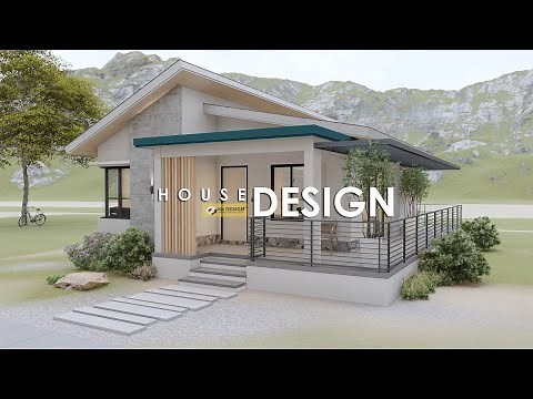 SMALL HOUSE DESIGN | 8.00m x 12.50m (100 sqm) | 3 BEDROOM