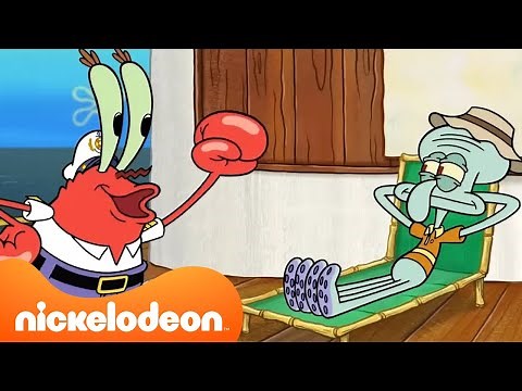 SpongeBob | Thaddäus bricht seine Knochen | NEUE Folgen und die lustigsten Momente | Nickelodeon