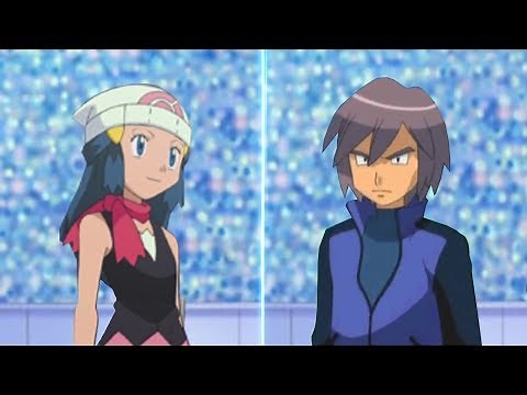 Pokemon Battle USUM Dawn Vs Paul (Ash's Companion Vs Ash's Rival)