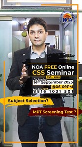 4.1K views · 537 reactions | NOA|CSS2026|Free Online Seminar *14th...
