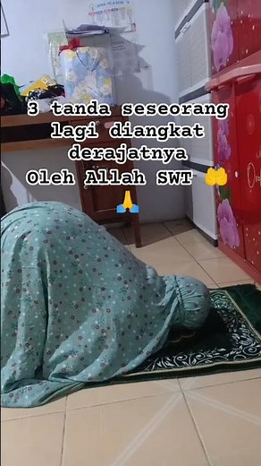 3 Signs that someone's status has been raised by Allah SWT @syahditutorial