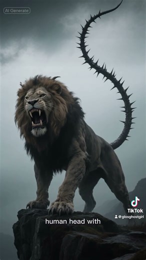 Have you ever heard of the manticore of North Cerney? #gloucestershire #folklore #myths #manticore